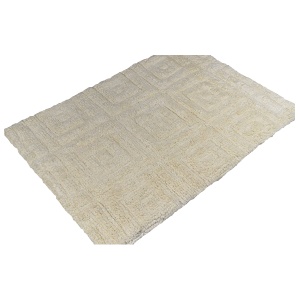 Podna prostirka Quadro 50x70cm bež 6659