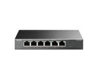 PoE switch TP-Link TL-SF1006P sa 6 portova (4 PoE+), metalno kućište - Img 2