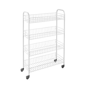 Polica sa točkovima Snello 56x23x84cm Metaltex 341404 001