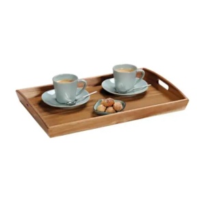 Poslužavnik bagremovo drvo 48x31x5.5cm Kesper KSP28030