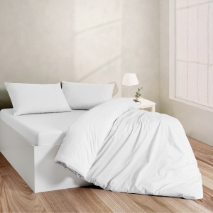 Posteljina CB Simple Set Bicolor Double bela 025575 - Img 2