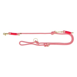 Povodac soft rope S XL 2m/10mm crveno/bež