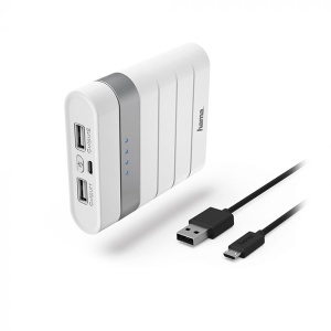 Power bank 10400mAh bela HAMA 183357