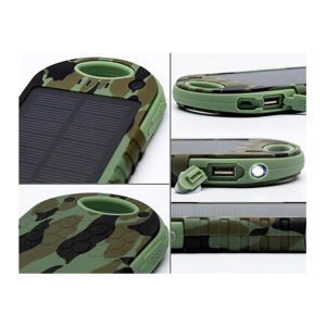 PowerBank baterija/punjač 6000 mAh solarni Xwave Camp-L60military - Img 2