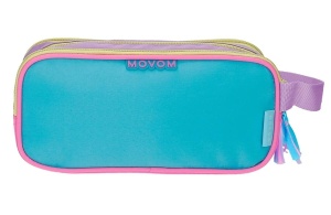 Prazna pernica sa 3 pregrade Movom Positiv Mind 22x10x9cm roze - Img 3