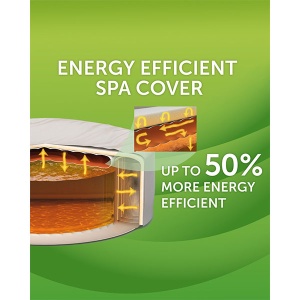 Prekrivač za bazen đakuzi 198 x 72 cm sa termoizolacijom PureSpa Intex 28523 - Img 2