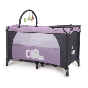 Prenosivi krevetić Cangaroo Sleepy 2u1 Purple CAN6617P