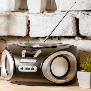Prenosni muzički plejer CD Boombox Adler AD1181 - Img 3