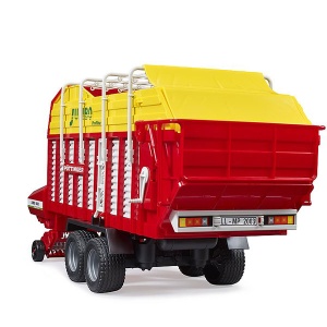 Prikolica Jumbo 1:16 crvena 6600 Bruder 022143 - Img 2