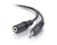 Produžni audio kabl E-Green 3.5mm M/Ž 3m crni