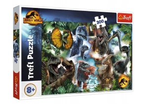 Puzzle 300 delova Dinosaurusi