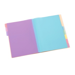 PVC Organiser sa 8 pregrada i gumicom Rainbow Pastel - Img 4