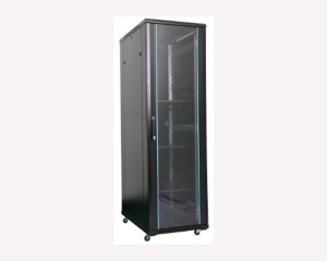 Rack orman samostojeći 32U MaxPro Line crni 600x600mm sa staklenim vratima