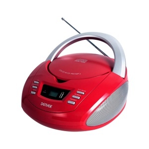 Radio CD plejer TCU-211 crveni Denver 30501 - Img 2