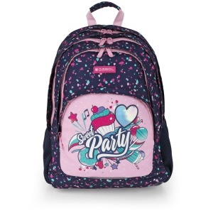 Ranac školski ergonomski 32x44x18 cm 21l-0,56 kg Party