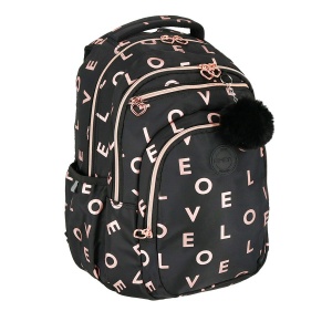 Ranac Spirit Masha 03 31x21x46cm crna roze