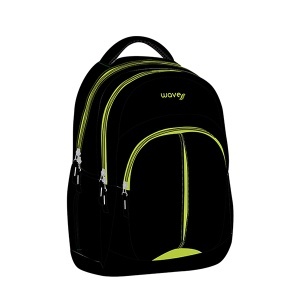 Ranac za školu 338-64 Black Lime Green Belmil 4782