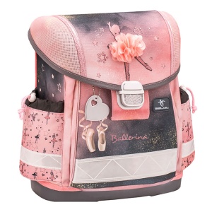 Ranac za školu Belmil Classy 403-13 Ballerina black pink 32x19x36cm