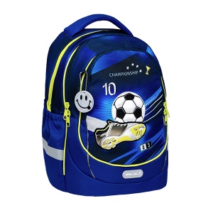 Ranac za školu Belmil Leasure Plus 338-87 Kick the ball 28x19x36cm