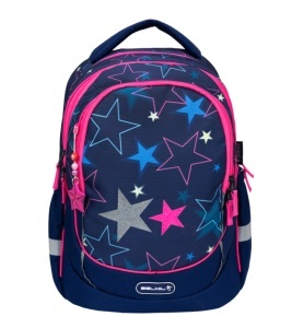 Ranac za školu Belmil Leisure plus 338-87 Glitter Sky 28x19x36cm