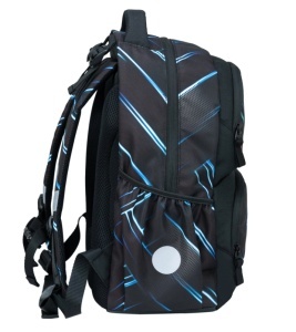 Ranac za školu Belmil Midi 338-36 Midnight Race-Cyber Storm 26x15x41cm - Img 2