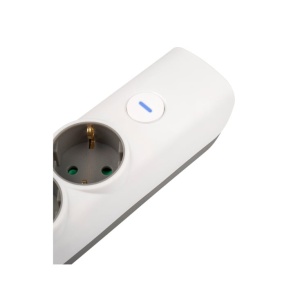 Razvodnik sa 4 mesta 1.4m 1.5mm2 + prekidač NVU4K/WH-P/1,5 - Img 3