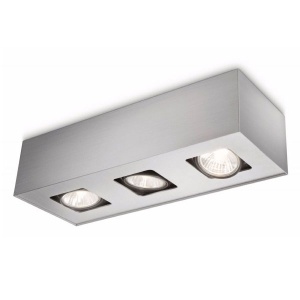 Reflektorska lampa Tempo plate/spiral aluminium Philips 56233/48/16