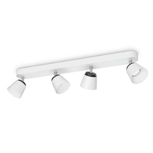 Reflektorska plafonjera Dender bar/tube bela Philips 53344/31/16
