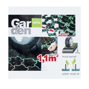 Rešetka za travu za parking 60x40cm 1,1m2 plastična 18776 - Img 3