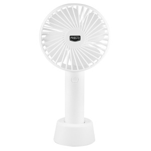 Ručni punjivi ventilator Prosto MF9040D-LI/WH