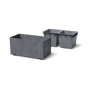 Saksija sa točkićima Sierra 60x30cm Prosperplast 20016 - Img 3