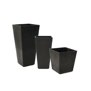 Saksija Sonata guma antracit 50x26x26cm Multi Home EU5100019
