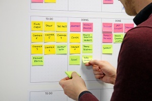 Samolepljivi KANBAN BOARD set u rolni 300mm x 4,57m - Img 4