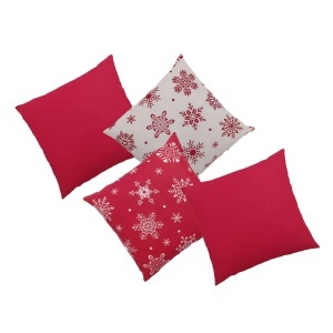 Set dekorativnih jastuka novogodišnji 4/1 40x40cm 068MT