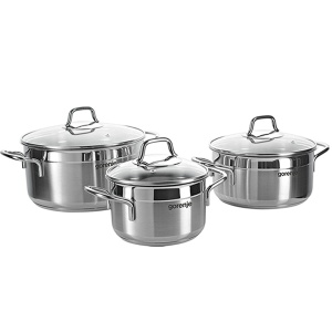 Set električni šporet EIT67422AX i šerpe CW6SC Gorenje 10034427 - Img 2