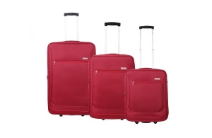 Set kofera 3/1 Dallas bordo Enova 527.140.24