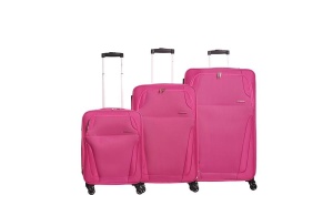 Set kofera 3/1 Vigo pink Enova 522.140.30