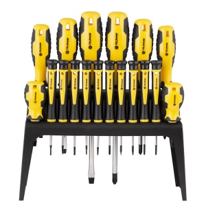 Set odvijača FDS 5008-18R crno-žuti Fieldmann (18 delova)