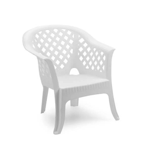 Set plastičnih stolica 6 kom Lario bela 037985-867000