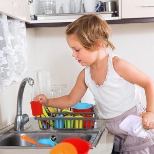 Set posuđa sa oceđivačem 27 delova Toi Toys 56995 - Img 4