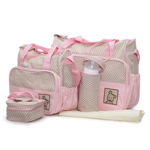 Set torbi za mame Cangaroo Stella Pink CAN0224PI
