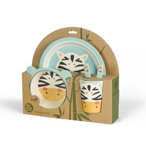 Set za hranjenje dece Zebra 5/1 BigBamBoo BB102-4