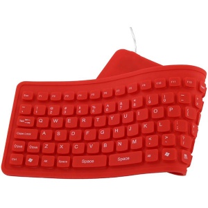 SILIKONSKA USB tastatura ESPERANZA RED EK126R - Img 3