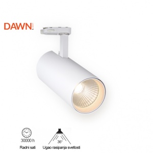 Šinski reflektor LED reflektor Šinski JM-4068 10W 3000K 36° beli Trofazni 300135