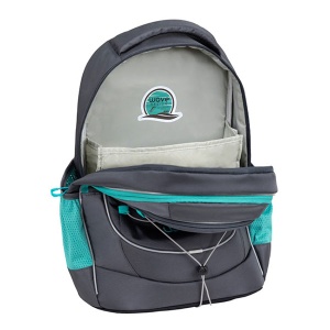 Školski ranac Belmil 338-90 Grey lagoon 27x17x40cm plava siva - Img 3