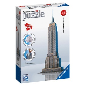 Slagalica 3D Ravensburger Empire State Building 01-125531