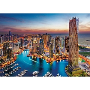 Slagalica Dubai Marina Panorama 1500 delova Clementoni 979615 - Img 2