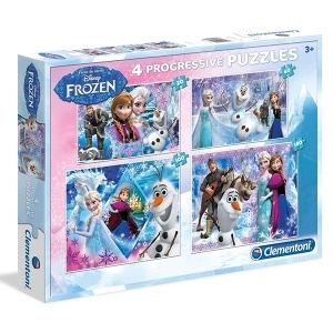 Slagalica Progressive Disney Frozen 4u1 Clementoni O77182
