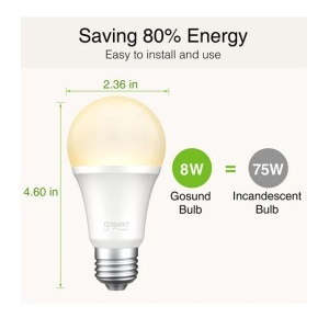 Smart Led sijalica LB1 2kom Gosund 1248927 - Img 4