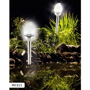 Solarna baštenska lampa sa staklenom glavom Home MX815 - Img 3